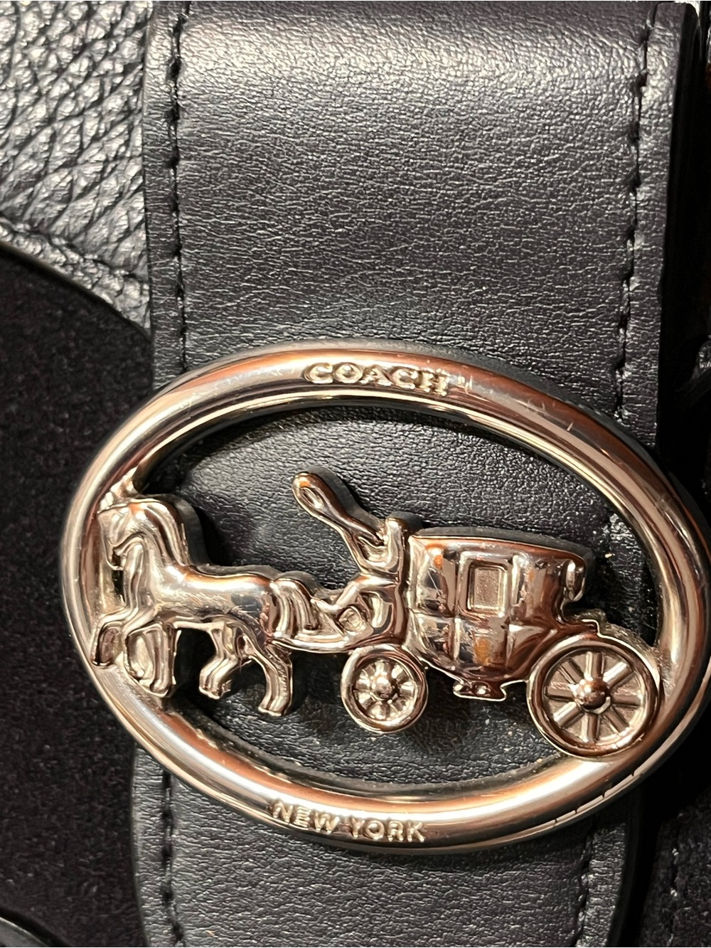 Coach Georgie Saddle Bag Crossbody C6432 - Picture 8 of 8